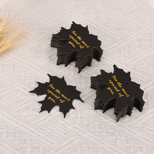 Tarjetas de Agradecimiento con Formas Especiales, Diseño Listo para Usar, Etiquetas de Papel Reciclado Personalizadas para Regalos y Empaque de Ropa - Product Image 3
