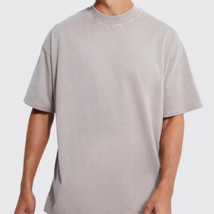 OEM Heavyweight Bulk Oversized Tshirt Custom logo Printing Plain Tee <b>Shirt</b> Short Sleeve Blank Cotton Plus Size Men's T-<b>shirts</b> - Product Image 1