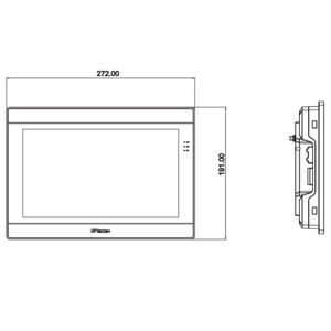 <span class=keywords><strong>Wecon</strong></span> PI3102ig 10.1นิ้วแผงอีเธอร์เน็ตเดี่ยว, HMI 1024*600 Quad Core 128MB RAM 128MB แฟลชแผงอีเธอร์เน็ตเดี่ยว - Product Image 4
