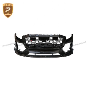 Kit carrosserie large MSY en fibre de carbone semi-sèche pour <span class=keywords><strong>Audi</strong></span> Q8 RSQ8 : pare-chocs avant, jupes latérales, pare-chocs arrière, sorties d'échappement, aileron de toit - Product Image 6