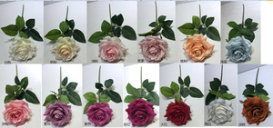 Rose artificielle W-A0019 au toucher réel, rose artificielle de haute qualité, rose artificielle Alice, rose artificielle <span class=keywords><strong>Louis</strong></span> pour la décoration de mariage - Product Image 6