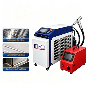 Nouvelle machine de soudage laser portable à fibre optique de bureau BTECH 1064nm à alimentation monofilament 2500W, refroidissement par air, facile à utiliser, pour acier et carbone - Product Image 5