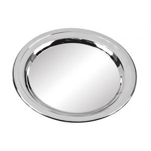 Bandeja de Servir de Madera Ecológica Moderna, Estilos Rectangular y Cuadrado, Bandeja Redonda Lisa de 250 mm para Uso en la Cocina - Product Image 1