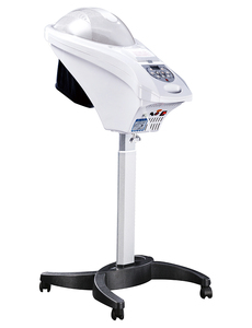 Appareil à vapeur pour cheveux professionnel avec ozone et 7 lumières LED, fabrication directe, taux de <span class=keywords><strong>rachat</strong></span> élevé, équipement de salon de coiffure durable - Product Image 4