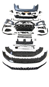 Kit de carrocería PP para <span class=keywords><strong>Audi</strong></span> Q8 2019 en adelante, estilo RSQ8, parachoques de PP, parrilla, puntas de escape, accesorios para coche, piezas de tuning automotriz - Product Image 3