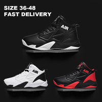 Dropshipping: Baskets Décontractées Montantes Homme, Rétro, Extérieur, en Caoutchouc, Tendance, Respirantes – Chaussures de Sport et de Basketball