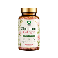 Capsules de collagène au glutathion, marque privée OEM ODM, pour éclaircir la peau, anti-âge, complément alimentaire beauté pour femmes