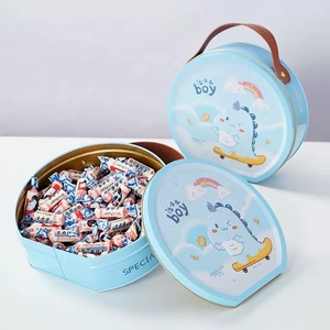 Boîte <span class=keywords><strong>en</strong></span> métal vide <span class=keywords><strong>en</strong></span> vrac pour cadeaux, snacks, chocolats, biscuits et bonbons - Product Image 4