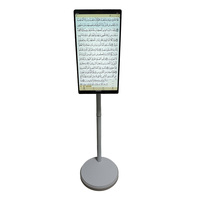Layar Sentuh Tablet Al-Quran Portabel 21,5 Inci dengan Remote Control dan Baterai Isi Ulang untuk Membaca Doa