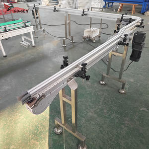 Maxsen yüksek kalite ayarlanabilir hız esnek zincirli konveyör en çok satan endüstriyel plastik bant konveyör - Product Image 3