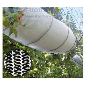 Rede anti-granizo para proteção de colheitas de viticultura em HDPE branco muito forte, melhor preço de fábrica
