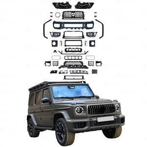 Nouveau produit pour G-class W465 2025 : Kit carrosserie W465 <span class=keywords><strong>G63</strong></span> <span class=keywords><strong>AMG</strong></span>, pièces de pare-chocs avant et arrière, calandre – Excellent rapport qualité-<span class=keywords><strong>prix</strong></span> - Product Image 1
