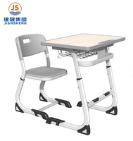 Chaise de bureau scolaire moderne en métal, réglable, démontable, écologique, pour salle de classe, OEM&ODM