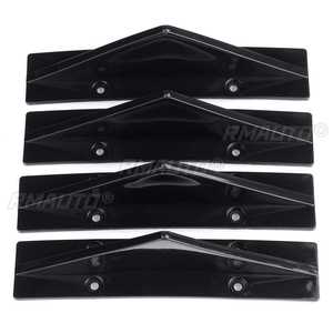 4 PCS Ailerons de Requin Universels pour Pare-chocs Arrière de Voiture, Cache-Diffuseur pour Benz W205 W204 W203 W211 W212 W117 C117 W176 C63 E63 - Product Image 4
