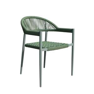 Ensemble de chaises de table à manger en corde pour l'extérieur Sofa de jardin en aluminium Morden Fashional 7pcs - Product Image 5