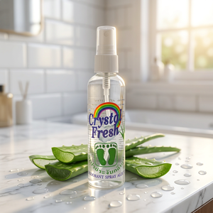 CRYSTAL FRESH 100ml Desodorante Antitranspirante Mineral en Aerosol Líquido Certificado ISO9001 y ISO22716 para Mujer CSPW-100 - Product Image 2