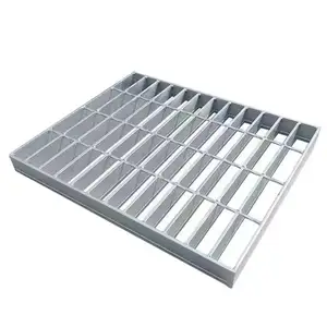 Metal Building Materials China Supplier hot dip Galvanized metal Steel Grating walkway platform Bar Steel Grating prices