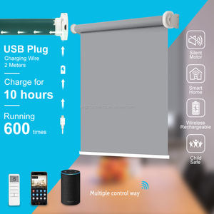 Stores zébrés motorisés Stores zébrés personnalisés Stores zébrés occultants à rayures fines <span class=keywords><strong>pour</strong></span> la maison et le bureau - Product Image 2