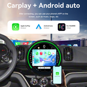 Écran ZWNAV 11,9 pouces <span class=keywords><strong>pour</strong></span> <span class=keywords><strong>MINI</strong></span> <span class=keywords><strong>Countryman</strong></span> F60 2017+ Qualcomm Android 13 Autoradio Multimédia <span class=keywords><strong>GPS</strong></span> Navigation avec Carplay Auto - Product Image 3
