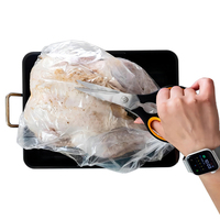 Sacs de cuisson en nylon et PET personnalisés en gros, paquets de 50 ou 100, pour rôtir poulet, dinde, fruits de mer, cuire à l'eau ou au bain-marie, et pour autocuiseur