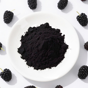 Prix usine Poudre de fruits et légumes naturels Poudre de framboise noire pour boisson Alimentaire Teinture biologique Emballage personnalisable - Product Image 2