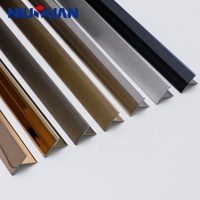 Bande de séparation de carrelage en acier inoxydable en forme de T pour meubles, sols, murs et tapis, fabriquée par NIUYUAN
