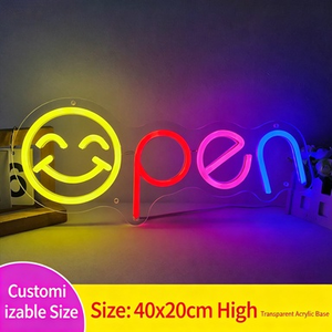 Decoración <span class=keywords><strong>de</strong></span> Fiesta Ecológica Personalizada, Lámpara Acrílica IP65 con Bombillas <span class=keywords><strong>de</strong></span> Neón, Ra95, Regulable, Blanco Neutro, 2000 Nits <span class=keywords><strong>de</strong></span> Brillo - Product Image 1