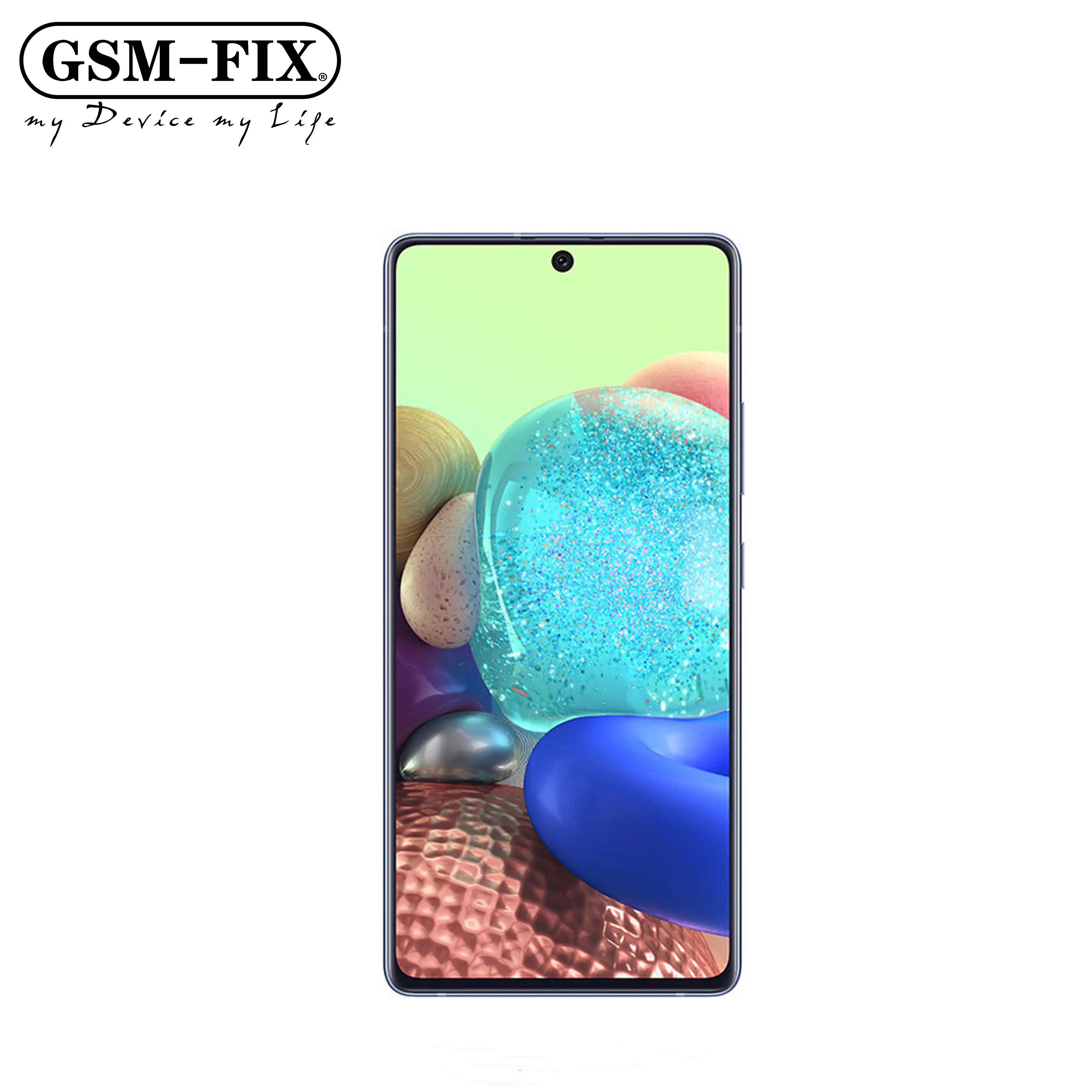 GSM-FIX For Samsung Galaxy A71 5G A716U1 6.7" 6GB RAM 128GB ROM Exynos Octa Core 4 Camera NFC Original 5G Mobile Cell phone