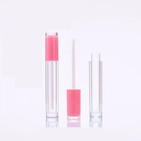 Tubes de Rouge à Lèvres Vides Rose Clair de Luxe 5ml – Emballage Personnalisé avec Logo – Tubes de Gloss à Lèvres Vides 5ml Personnalisables