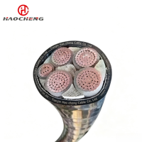 Cable de Alimentación Subterráneo para Minería MYJV22, Estándar IEC 60502, Aislamiento XLPE, Blindado con Cinta de Acero, 3 Núcleos de Cobre