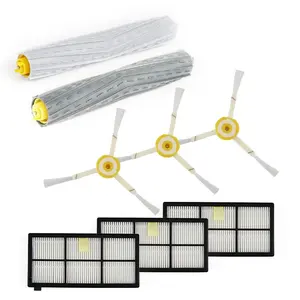 Replacement Accessories Filter Main Brush Side Brush Kits for Robotic Vacuum Cleaner Parts