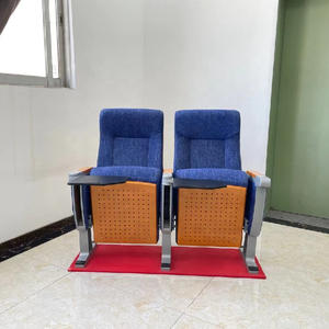 Sillas de teatro plegables de estilo moderno para auditorio, iglesia, cine y Hospital, muebles de cine - Product Image 2