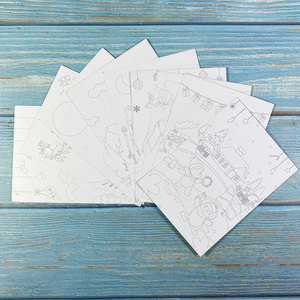 GF-pintura para rascar de color para niños, dibujo personalizado, arcoíris mágico, grafiti, papel rascador, juego de arte para niños - Product Image 3