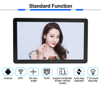 Reproductor de Video Publicitario Maxway Full HD 1080p de 21.5 Pulgadas con Red Android Wifi, Pantalla LCD para Señalización Digital