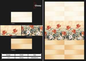 Azulejos de cerámica premium para paredes de 300x600 mm, para baño y cocina, con acabado brillante, mate, efecto azúcar tallado, diseño de pared interior de lujo. - Product Image 5