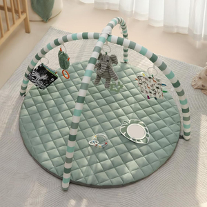 Développement <span class=keywords><strong>de</strong></span> la <span class=keywords><strong>motricité</strong></span> <span class=keywords><strong>Tapis</strong></span> d'activité pour bébé <span class=keywords><strong>Tapis</strong></span> rembourré pour le ventre avec 6 jouets détachables <span class=keywords><strong>Tapis</strong></span> <span class=keywords><strong>de</strong></span> gymnastique pour bébé - Product Image 6