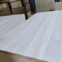 Planche en bois massif de Paulownia de marque JS, collée sur les bords, en Paulownia Tomentosa légère, en bois de Kiri, pour meubles
