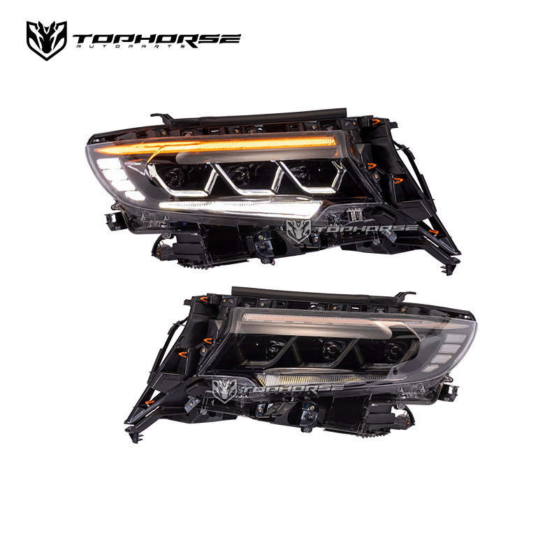 トヨタ ランドクルーザー プラド 150用 3レンズLEDヘッドライトセット