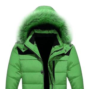 Chaqueta acolchada larga elegante con diseño de logotipo personalizado para hombre de invierno 2023, chaqueta acolchada de algodón transpirable de talla grande personalizada de Pakistán - Product Image 5