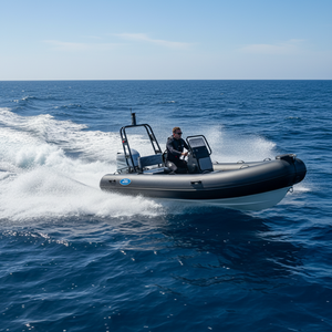 Bateau pneumatique semi-rigide Hedia Aluminium V Hull 360 ORCA Hypalon 12 pieds - Product Image 2