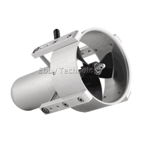TOPUMOTOR KYI-5T-3P 24V 8KG Propulseur sous-marin entièrement scellé Moteur sans balais étanche Planche de surf électrique Bateau RC ROV Hydroptère