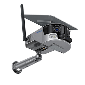 Y6 <strong>Solar</strong> Panel 4G Wifi <strong>Security</strong> <strong>Camera</strong> 8MP 4K Dual Lens Bullet <strong>Camera</strong>,rechargeable Battery IP Indoor <strong>Camera</strong> H.265 Niview - Product Image 4