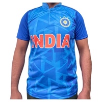 Camiseta de Cricket ODI de las Indias Occidentales OEM ODM, Camiseta de la Copa Mundial T20, Camiseta de Cricket Personalizada, Camiseta de Cricket Sublimada para Hombre