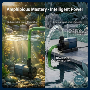 <span class=keywords><strong>SUNSUN</strong></span> Pompe à Eau Submersible pour Aquarium, Débit Élevé, Fréquence Variable, Économie d'Énergie, 11W-38W, 12V/24V AC/DC - Product Image 3