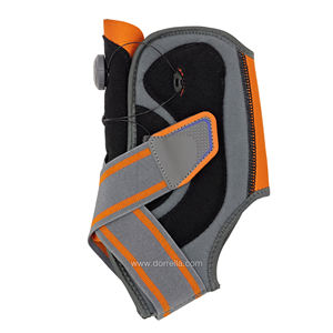 Penjepit pergelangan kaki Neoprene, dengan stabilizer samping untuk gelang kaki <span class=keywords><strong>Velcro</strong></span>, pereda jatuh kaki, nyaman, Plantar Fasciitis - Product Image 6