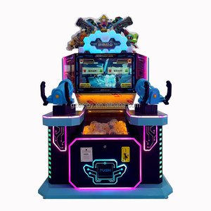 Machine de jeu de tir à monnayeur pour deux joueurs, avec pistolet, en métal durable, pour enfants - Product Image 1