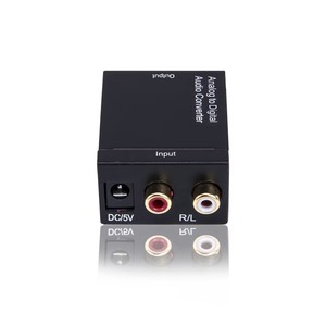 Optik <span class=keywords><strong>Toslink</strong></span> koaksiyel ses optik kablo ses dönüştürücü ve dönüştürücüler ile dijital ses dağıtıcı kablosu adaptörü RCA Analog - Product Image 2