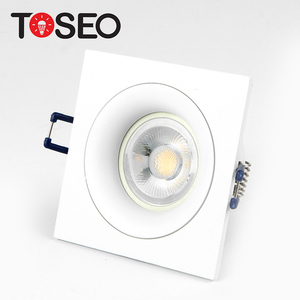 <span class=keywords><strong>G5</strong></span>.<span class=keywords><strong>3</strong></span> <span class=keywords><strong>230V</strong></span> Fixted Led Blanc Encastré Downlight Carré Ip20 Économe en Énergie Cachée anti-reflets Downlights - Product Image 2