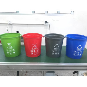 Vente en gros d'usine : poubelle ronde à ouverture supérieure de 10 L, petite poubelle en plastique de 10 L pour cuisine, salle à manger, chambre et toilettes. - Product Image 1