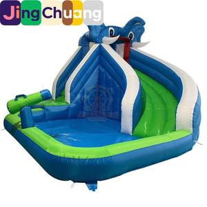 Toboggan Gonflable pour Enfants à Double Voie en Forme de Crocodile, Jouet Aquatique, Équipement de Jeux Extérieur Domestique en PVC Épaissi de Grande Taille - Product Image 5